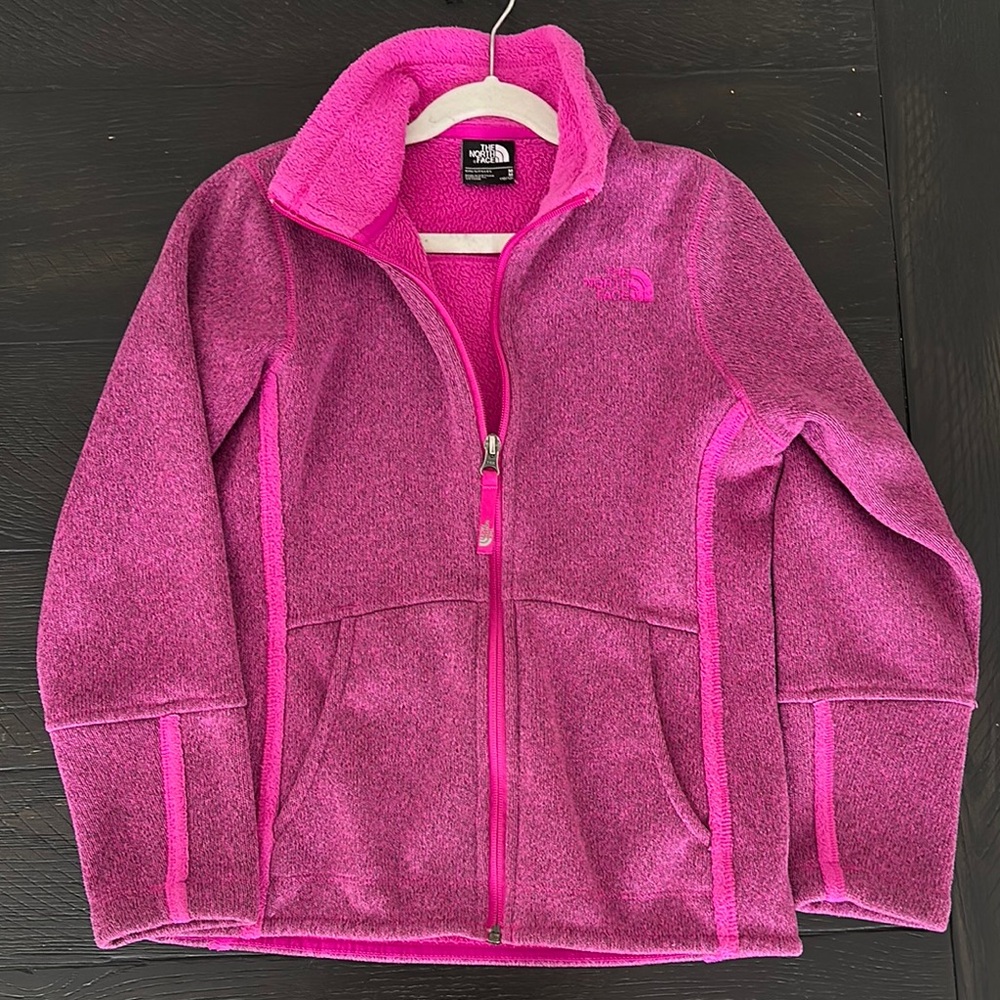 The North Face Magenta Fleece Jacket